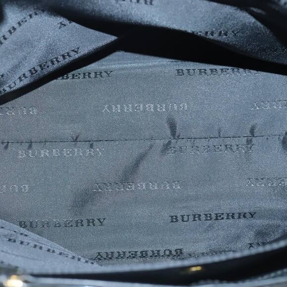 Burberry Hand Bag Wool Beige Gold - Picture 15 of 16